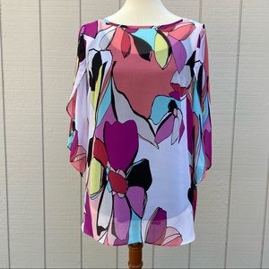 Worthington Retro-Inspired Blouse plus Cami